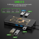 thumbnail image 5 of Estación de carga inalámbrica 12 en 1 con puerto USB-C para dos monitores, VGA, USB 3.0/2.0, SD/TF, RJ45 100M, audio 3.5, 5 of 8