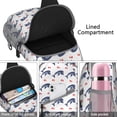 thumbnail image 2 of Ocean Themed Sling Bag - Tropical Sea Vintage Retro Design for Commuting - Spacious & Comfortable, 2 of 6