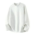 thumbnail image 2 of Kureaily Winter Thermal Long Sleeve T Shirt Casual Comfort Fit Crewneck Top For Cold Weather Outdoor Activities And Daily Wear Casual Button Down Washed T-Shirts, 2 of 5