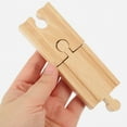 thumbnail image 2 of Train Track Replacement Parts Railway Wooden Accessories Educational Toy Sets for Kids The Child 18 Pcs, 2 of 6