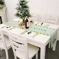 thumbnail image 4 of Easter Table Runners 13x70 Inches  Bunny Gnomes Linen Burlap Happy Easter Table Runners for Kitchen Holiday Party, 4 of 4