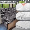 thumbnail image 5 of Pzuqiu Zebra Print Camper Cushions Cover Anti-Slip 2Pcs Rv Seat Covers Couch Cover Easy Install Rv Couch Covers Replacement Camper Accessories for Camper Car Bench, 5 of 6