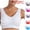 Blue, variant on 2 Pack High Support Sports Bras for Women No Underwire Workout Gym Activewear Bras for Women Daily Bras