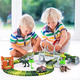 thumbnail image 4 of 156pzs Juguetes De Dinosaurios Pista Para Niños Con 2 Coches, 4 of 5