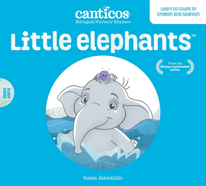 Little Elephants / Elefantitos Bilingual Nursery Rhymes (Board book