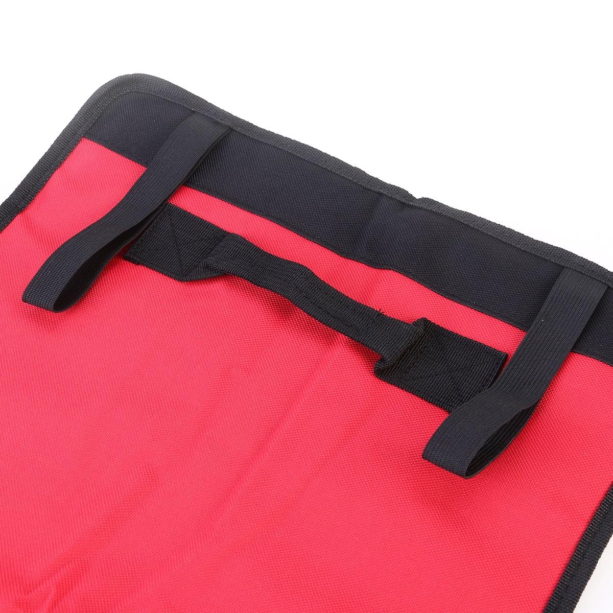 UKCOCO Red Oxford Cloth Tool Pouch Bag with Two Strap Closure for Secure Tool Storage