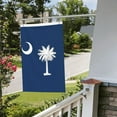 thumbnail image 7 of House Flag South Carolina Flag Pattern Garden Flag Decorative House Yard Double Sided Flag For Decoration (2x3ft), 7 of 7