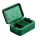 thumbnail image 1 of Estuche Organizador de dos niveles perfecl contenedor de joyas liviano para obsequios Verde, 1 of 3