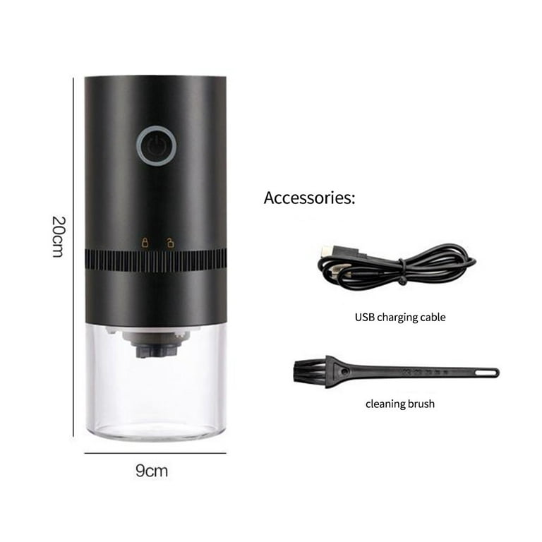Electric Burr Coffee Grinder 1-5 Cups Automatic Conical Burr Coffee Bean  Grinder With 4 Grind Settings Rechargeable For Espresso - Manual Coffee  Grinders - AliExpress