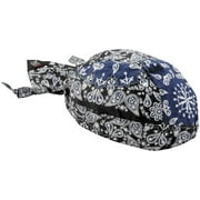 Balboa Z611 Flydanna;, 100% Cotton, TwO-Tone Paisley Blue