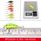 thumbnail image 5 of 43Piece Fishing Lures Kit Soft Hard Fishing Lures Baits Set with Hooks for Saltwater and Freshwater Fishing Gear Gifts for Men, 5 of 5