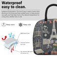 thumbnail image 3 of Insulated Lunch Bag Women Large Insulated Lunch Bag for Work for Adult Men Leakproof Cooler Lunch Bags for Office Lunch (Tower 22), 3 of 7