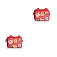 thumbnail image 3 of Qarigey Bolso para niños Diseño lindo Regalo de Navidad Juguetes Kawaii Regalo Estilo de dibujos animados Paquete de cofre pequeño Bolso cruzado para año del tigre 2piezas Qarigey CBP308165, 3 of 6