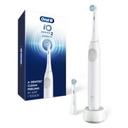 Oral-B iO Series 2 Electric Toothbrush Starter Kit, Pure White