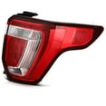 thumbnail image 4 of cciyu Taillight Assembly For Ford For Explorer 2016-2019 Black Housing Red Lens Passenger Side Taillamps, 4 of 5
