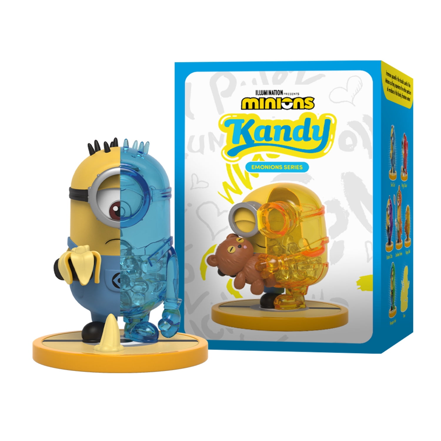 Mighty Jaxx Kandy Minions: Emonions | Blind Box Toy Collectible Figurines | One Pack - Contains One Random Figure