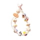 thumbnail image 3 of Llavero de perla, pulsera, mochila, decoración para coche, amuleto de perla, regalo de compromiso Rosa, 3 of 9