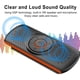 thumbnail image 5 of Altavoz Bluetooth para coche para teléfono celular, Skybess portátil Bluetooth en altavoz de coche para hablar con manos libres, kit de coche inalámbrico reproductor de música con clip de visera, sop, 5 of 5