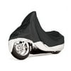 Armor Shield Motorcycle Cover Fits Motorcycles up to 1100cc with or w/o Accessories, Black/Silver