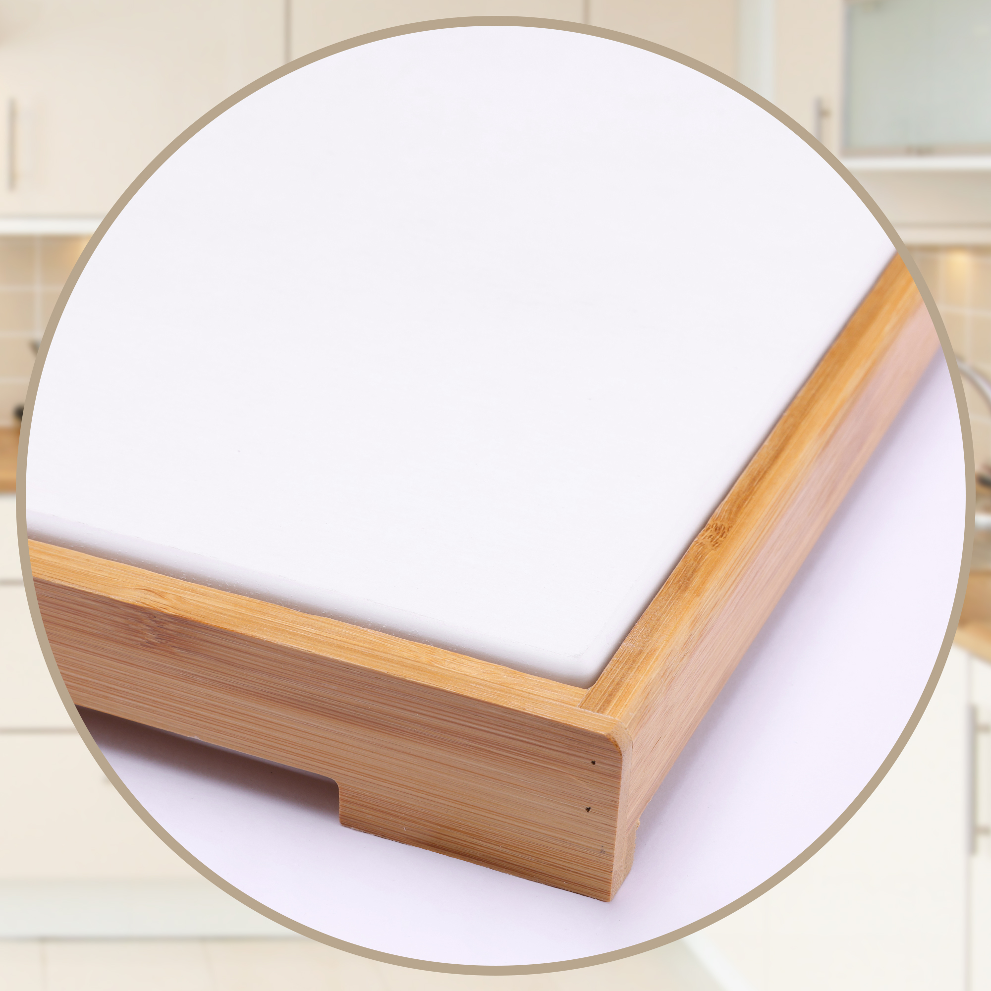 Unique Bargains Diatomaceous Stone Dish Drying Mat with Dish Drying Rack White