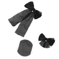 thumbnail image 3 of Unique Bargains 1 Pc Elegant Bow Ribbon Duckbill Hair Clips Hairdo Clip Black, 3 of 5
