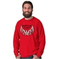 thumbnail image 5 of Country Strong Cute Angels Wings Star Long Sleeve TShirt Men Women Brisco Brands S, 5 of 6