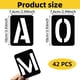 thumbnail image 1 of Plantilla de letras de 42 piezas - Juego, 1 of 8