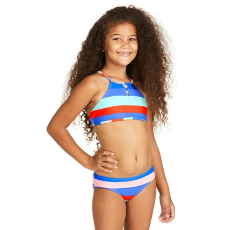 - Raisins Girls Cabana Girl High Neck Bikini Dominica Set 7