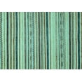 thumbnail image 1 of Ahgly Company Indoor Rectangle Oriental Light Blue Modern Area Rugs, 2' x 3', 1 of 4