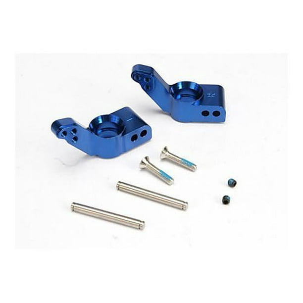 Traxxas 4352X Rear Aluminum Stub Axle Carriers Rustler