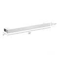thumbnail image 2 of BOANN Sweden Series BNSWTB18-CHR Solid T304 Stainless Steel Bathroom 18-in. Towel Bar, in Chrome, 2 of 2