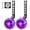 Purple, variant on FORTOP Heavy-Duty Bike Training Wheels for Single-Speed Kids' Bikes, Fits 12 14 16 18 20 Inch Children's Bicycles, 1 Pair