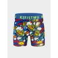 thumbnail image 6 of KJFISTMU Ultra-Soft Street Style Printed Men's Boxer Briefs Set - Novel Waistband Series - Four-Piece Set, 6 of 9