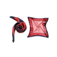 thumbnail image 5 of INSPIRE CHIC 2Pcs 50cm Women Satin Square Scarves Head Kerchief Hair Wrap Neck Scarf, 5 of 5