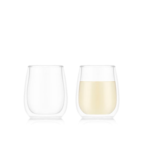 SKÅL DOUBLE WALL CHARDONNAY GLASSES, 2 PC