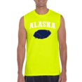 thumbnail image 1 of Mens Alaska Flag Ultra Cotton Sleeveless T-Shirt, 1 of 5