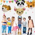 thumbnail image 2 of Globo de animales de la selva, globo de helio 4D de 4 piezas para decoración de cumpleaños de niño y niña Sailing Electrónica, 2 of 5