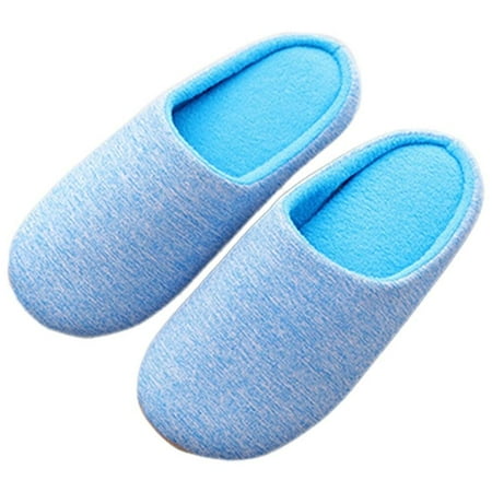 

Hazel Tech Unisex Men Women Memory Foam Cozy Slippers Slient Indoor Slippers Comfort Closed Toe House Shoes Soft Non-Slip Bedroom Shoes