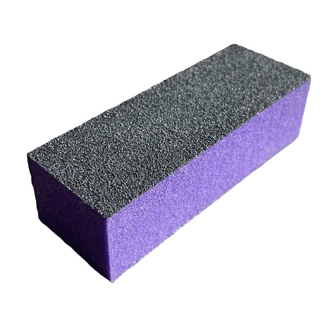 Nail File, Scrub, Polish, Polish and Polish Your Nails Into A Square Shape O9