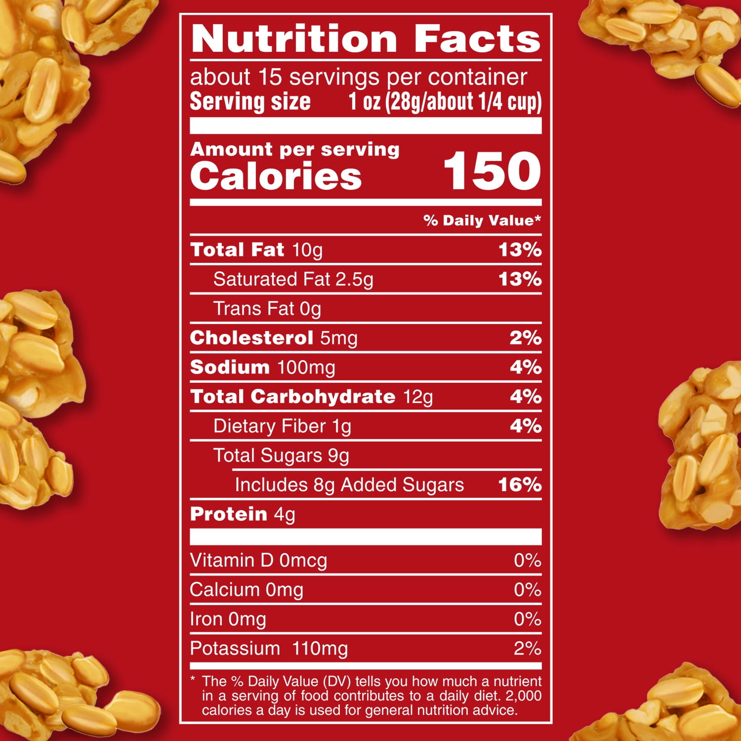 Munch Peanut Brittle Bites Gluten-Free, 14.8 oz