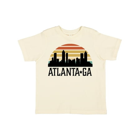 

Inktastic Atlanta Georgia Skyline Vintage Gift Toddler Boy or Toddler Girl T-Shirt