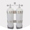 thumbnail image 4 of Xingzhi Scuba Tank Rack Double Tank 8-shaped Connecting Ring Heat-resisting Meticulous Workmanship Cylinder Fixing Bracket, 4 of 6