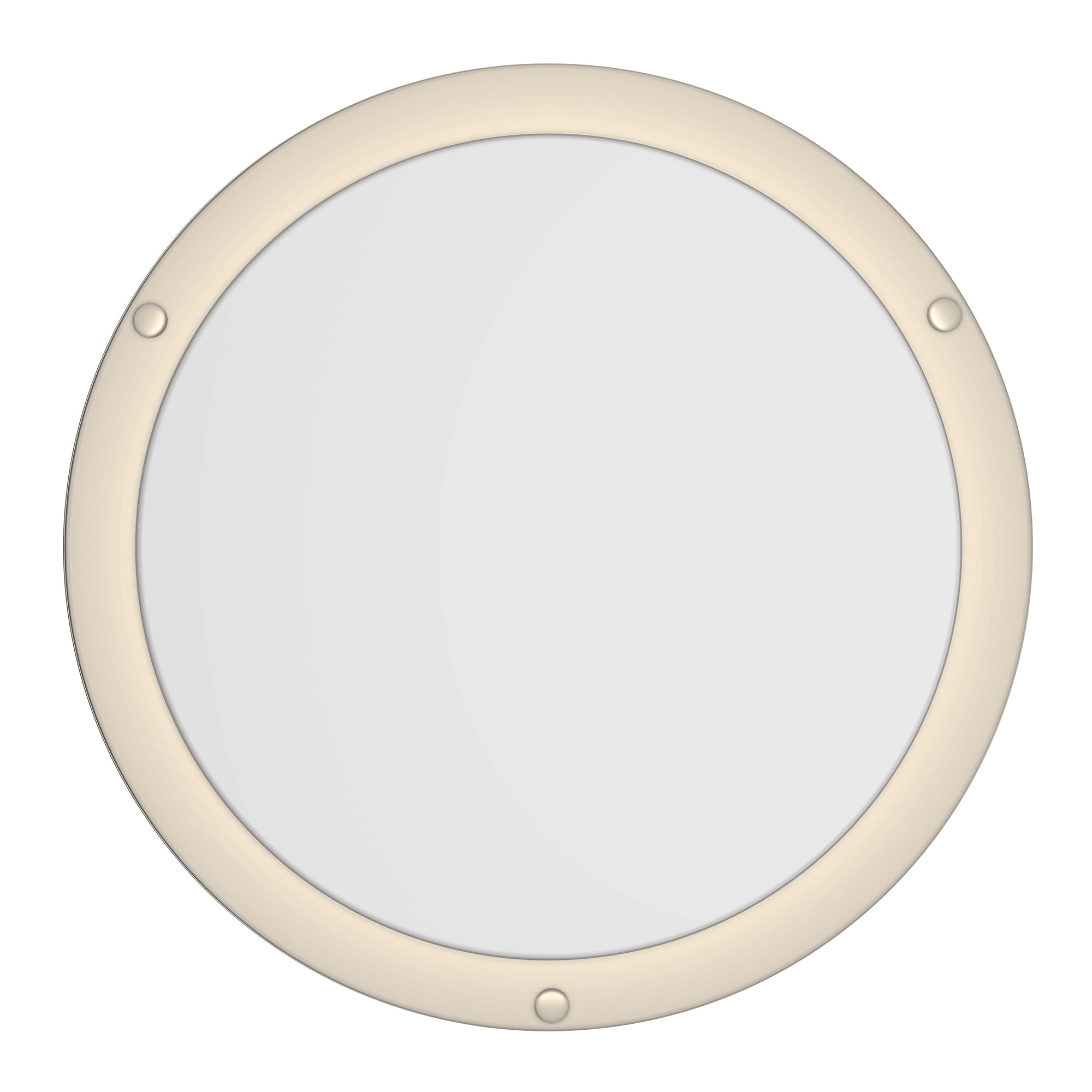LED Ceiling Light Flush Mount 10 Inch 2-Pack Dimmable Surface Mount 4000K Bright White Brushed Nickel Light Fixture for Kitchen, Hallway, Bathroom, Bedroom