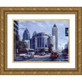 thumbnail image 1 of Braithwaite, Bruce 14x11 Gold Ornate Wood Framed with Double Matting Museum Art Print Titled - Pershing Point, 1 of 4