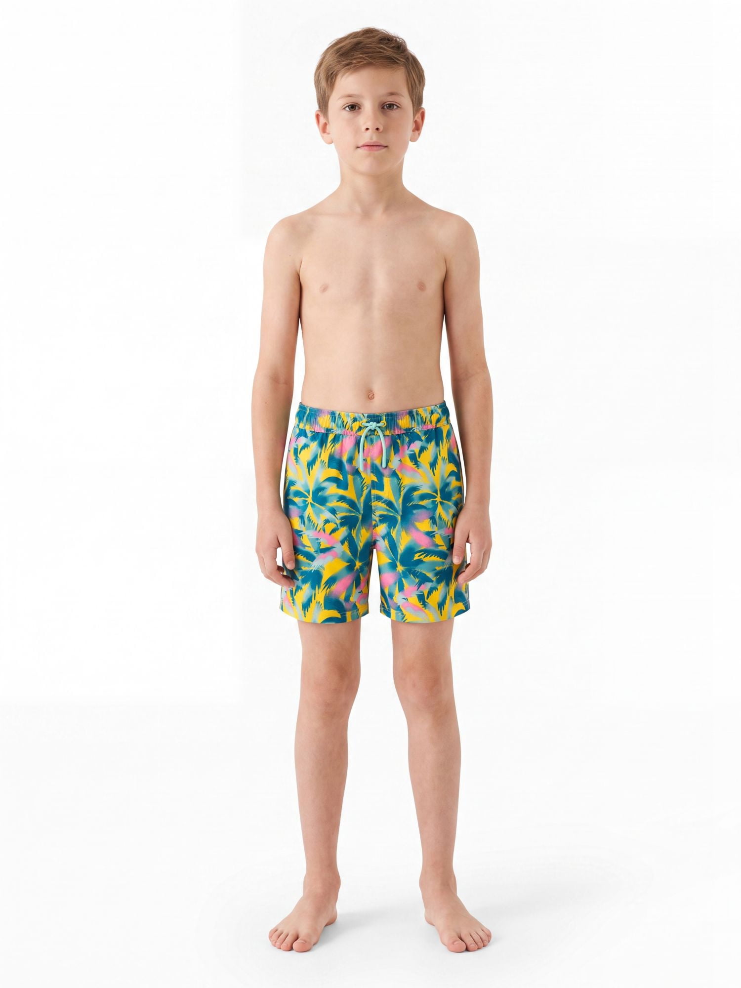 Ocean Gear Boys Print 5.5 inch Swim Trunks , Sizes 4-18
