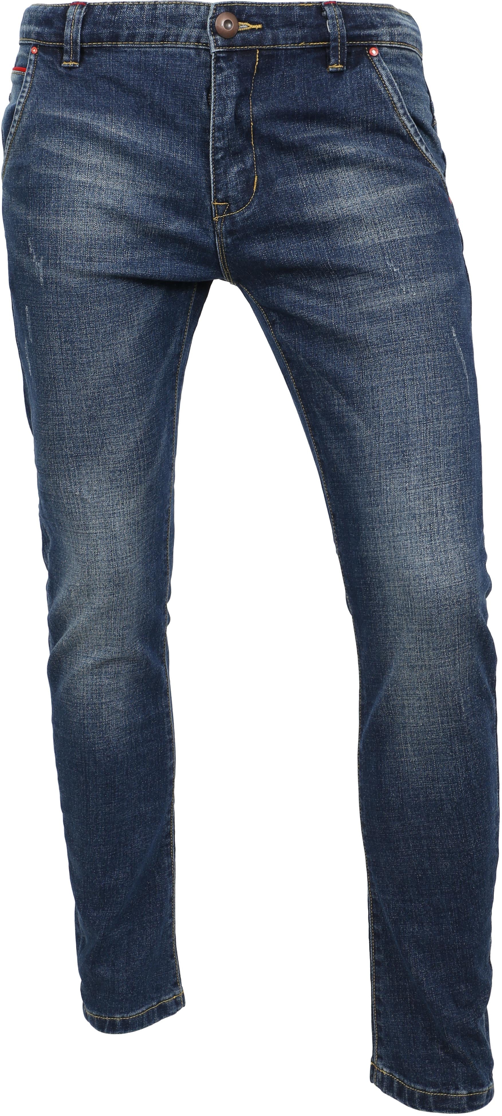 stretch designer jeans