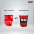 thumbnail image 3 of Red Cup Living Vaso Irrompible para Bebidas de Fiesta de 18 Oz para Hombres y Mujeres, 3 of 11