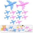 thumbnail image 4 of 12Pcs Erasers for School Assorted Color Plane Shaped Rubber Made for Kids 2.9x2.3x0.5in, 4 of 9