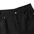 thumbnail image 6 of Stamzod Men's Jeans Fashion Vintage Straight Leg Denim Pants with Pocket Loose Casual Work Pants for Men Black L, 6 of 8