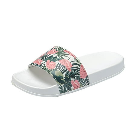 

Sandals Women Summer Fashion Casual Flower Slippers Light Weight Anti Slip Comfortable Eva Slippers For Women And Men Beach Sandals For Women Dressy Summer
